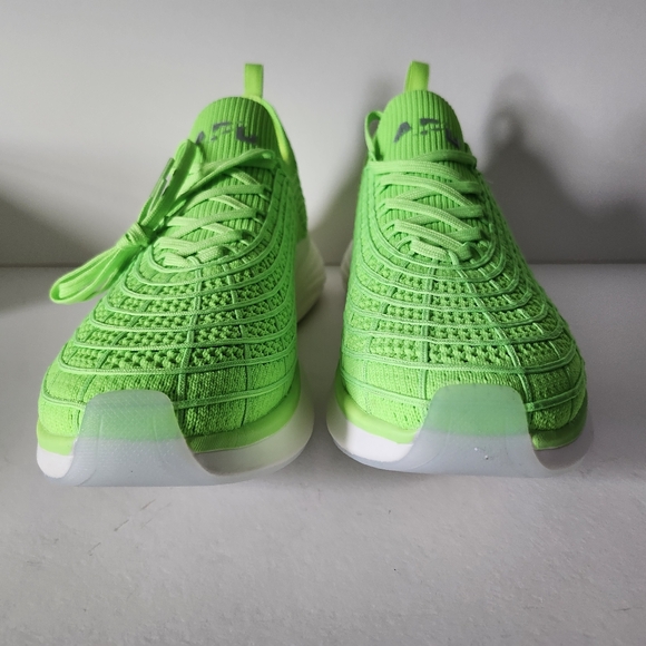 APL Mens Techloom Zipline Sneakers Lime Green Size 10.5 - Picture 7 of 11